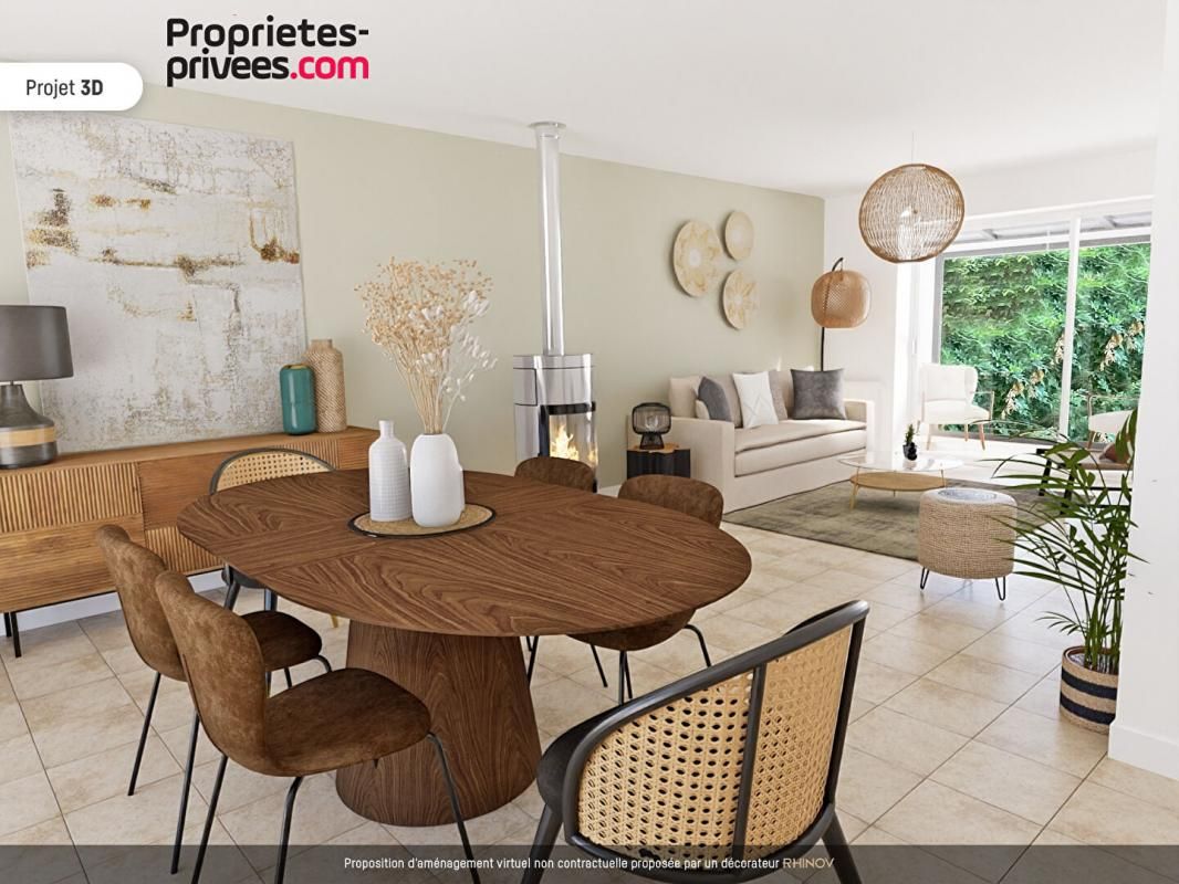 Maison semi individuelle rénovée 94m2 dont véranda