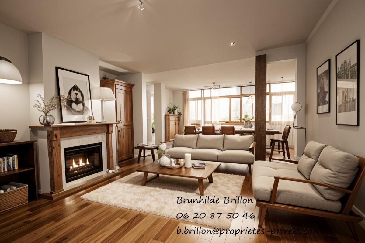 Maison + studio 196M², garage, terrasse, jardin