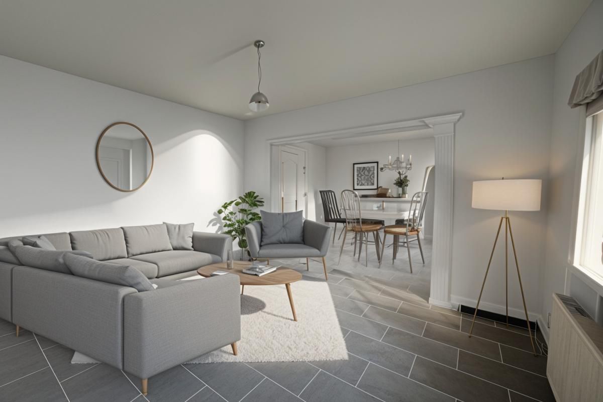 Maison rénovée Vimy 2 à 3 chambres, jardin