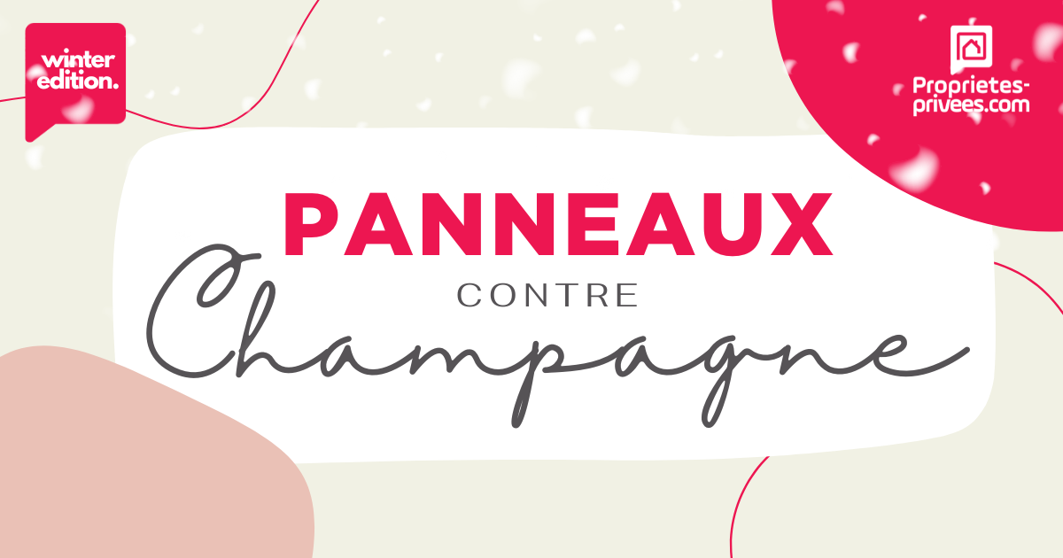 Opération panneau contre Champagne pour les fêtes de fin d’année !