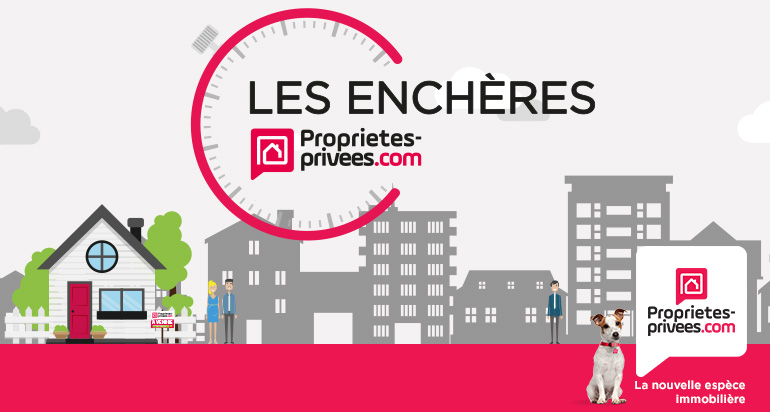 Proprietes-privees.com innove et lance les enchères immobilières en ligne