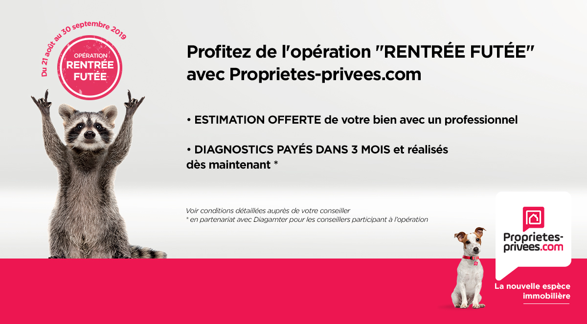 Proprietes-privees.com lance son opération rentrée futée