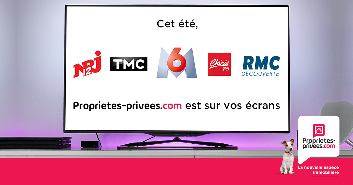 Proprietes-privees.com passe son été à la TV